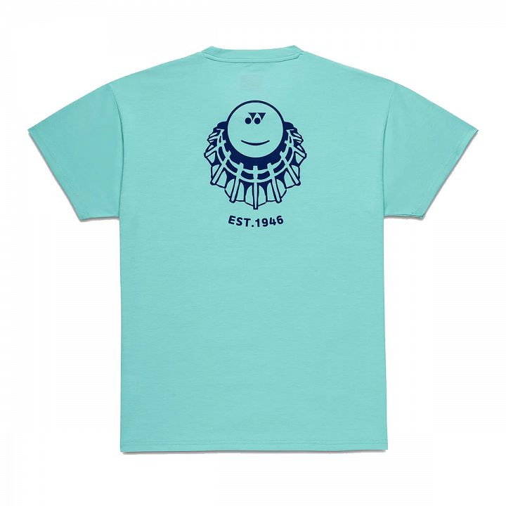 Yonex Practice Shuttle Graphic T-Shirt 16858 Clear Mint